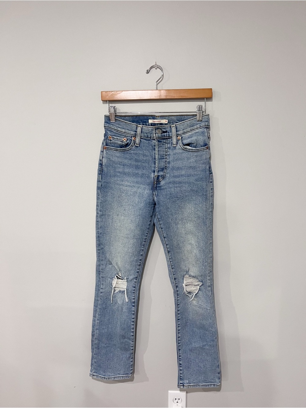 Levi’s Wedgie Straight Jeans